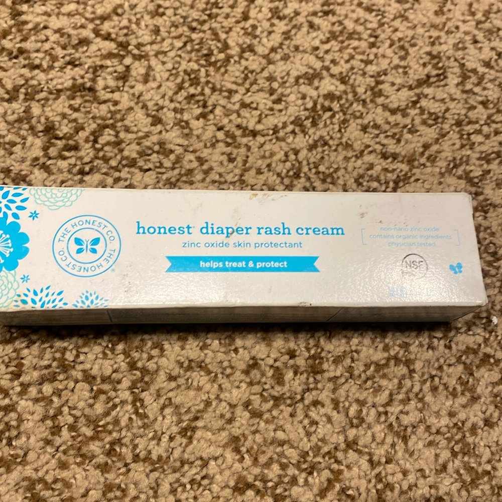 Honest diaper rash cream